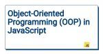 Object-Oriented Programming (OOP) in JavaScript