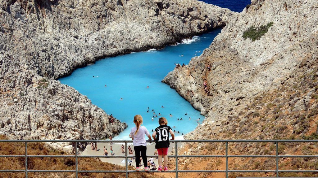 Seitan Limania Beach (Akrotiri), Crete