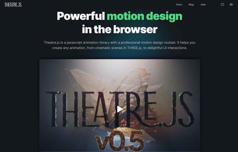 Theatre.js