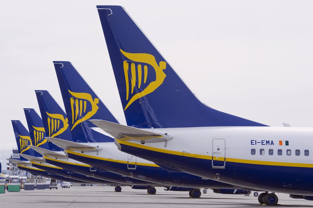 Ryanair оголосив розпродаж: квитки по Європі від €15 до 29 травня