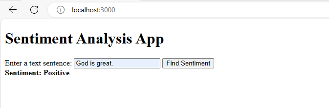 Sentiment Analysis