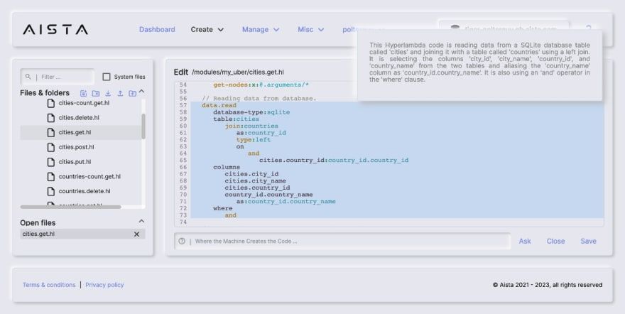 Documenting software using ChatGPT