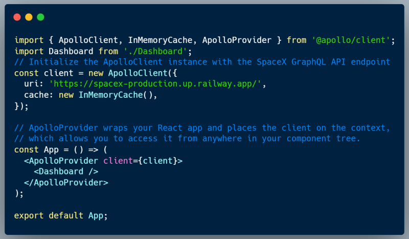 Appolo Client with React