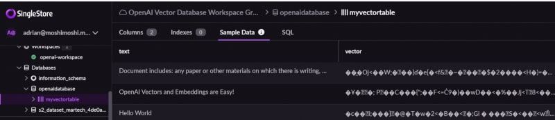 convert embeddings