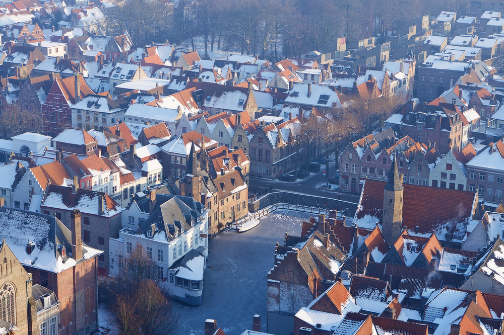 Відкрити зимовий Брюгге