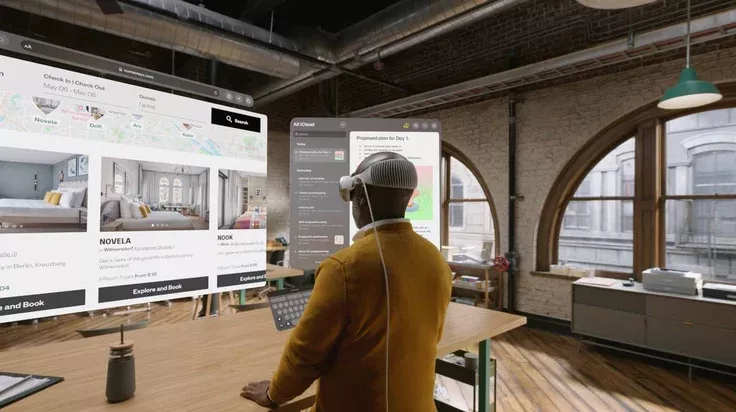 Apple представила гарнітуру Apple Vision Pro 2