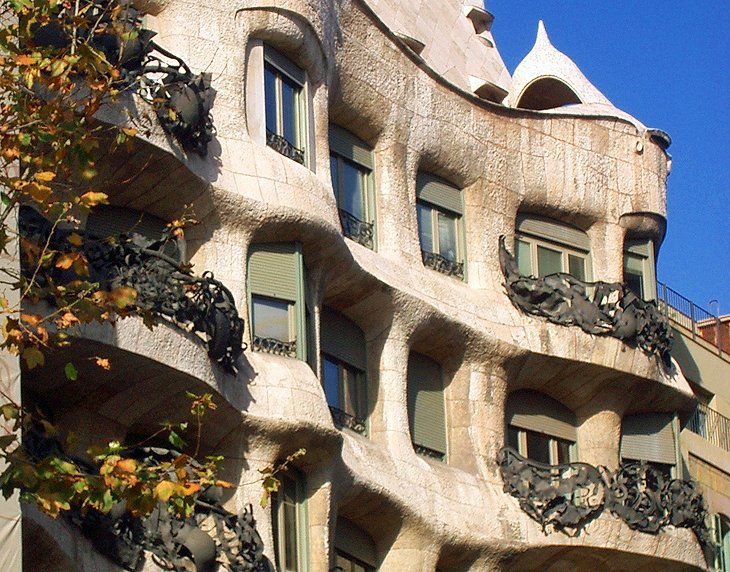 Casa Mila (La Pedrera) - визначні пам’ятки Барселони