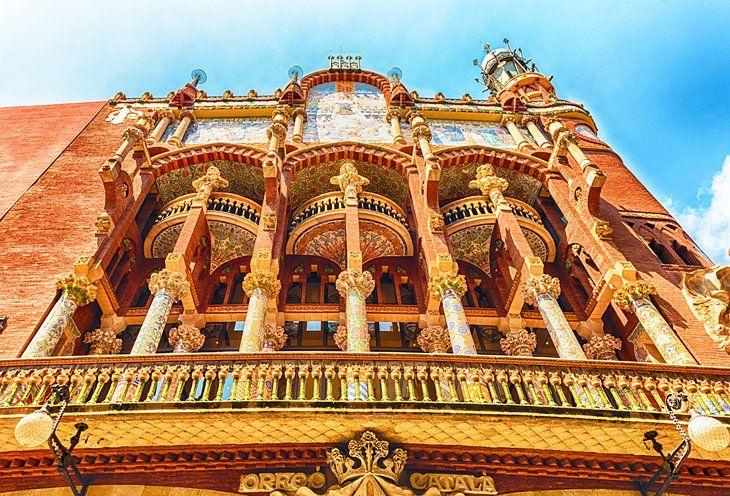 Palau de la Música Catalana - визначні пам’ятки Барселони